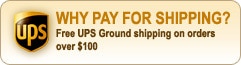 Free Shipping on orders over $100