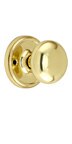 Plain Brass Door Knob Sets