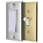 Pressed Brass Switch Plate Covers