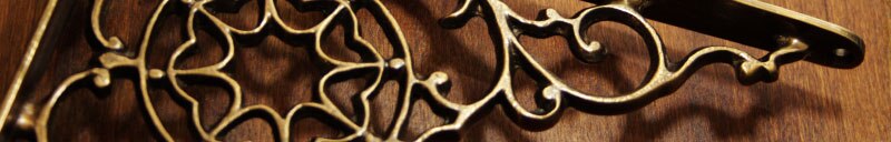 Brass Shelf Brackets