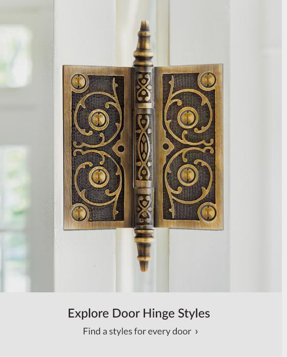 A guide to door hinges - find just the right styles for every door