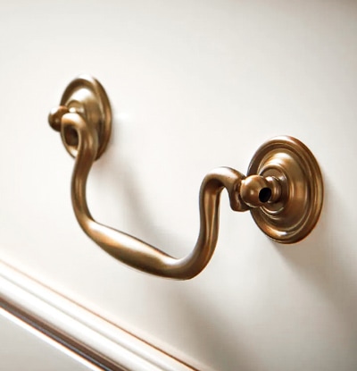 Update your bedroom dresser with new knobs and pulls
