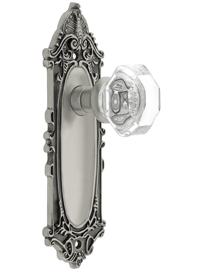 Largo Design Door Set With Waldorf Crystal Door Knobs Passage Function ...