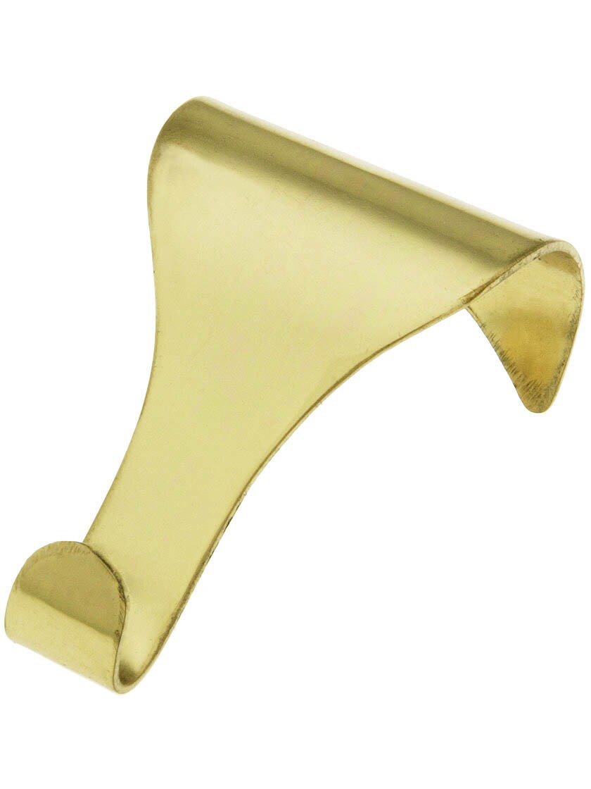 Thin Profile Polished Nickel Picture Rail Hook-www.malaikagroup.com