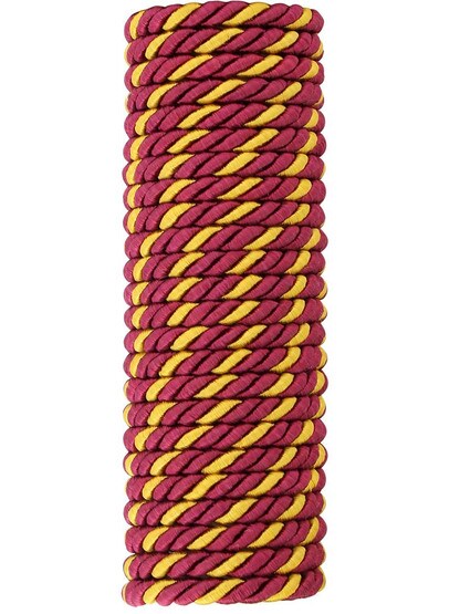 Triple-Strand Twisted Picture Hanging Cord with Wire Center - 3/16 Diameter