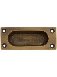 Solid Brass Window Sash Lift, Pulls, Handles, Multiple Finishes