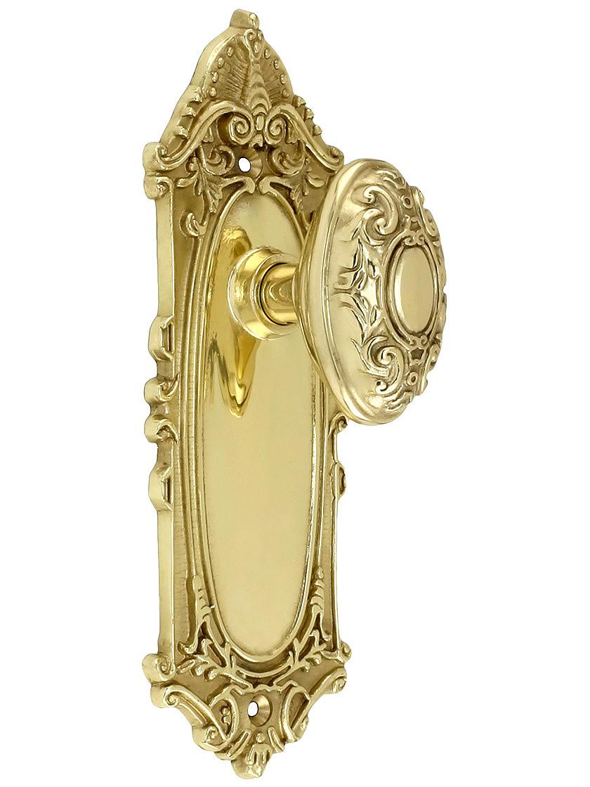 Largo Design Door Set With Decorative Oval Door Knobs | House of ...