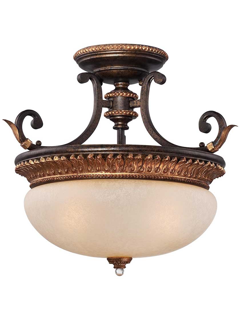 bella flush ceiling light