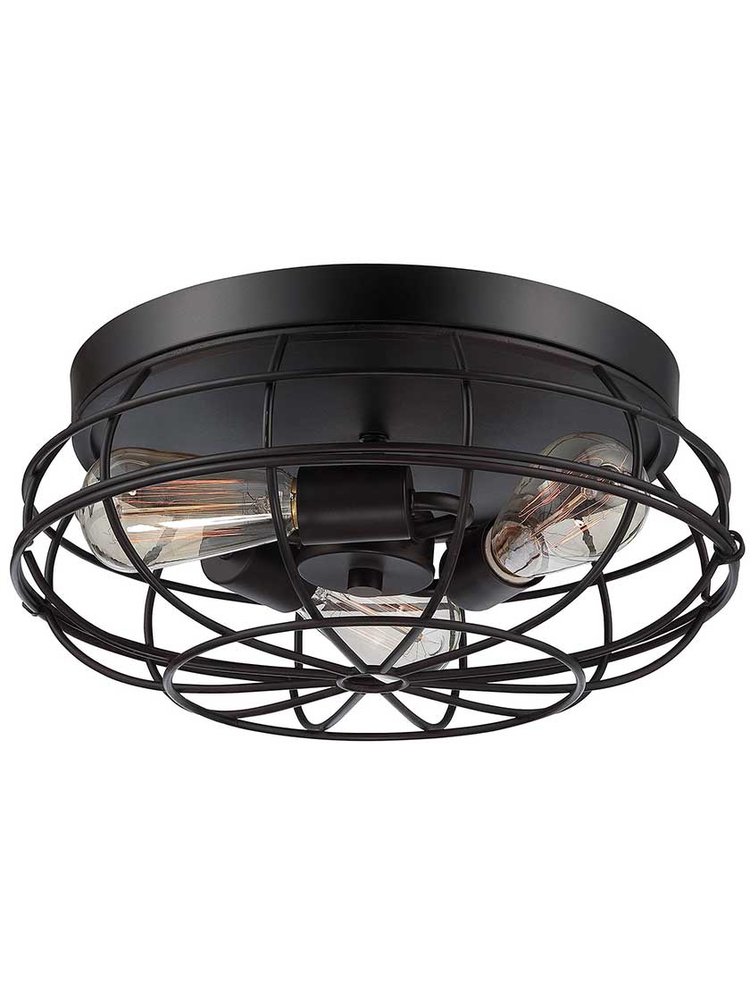 Scout Flush-Mount Ceiling Light | House of Antique Hardware