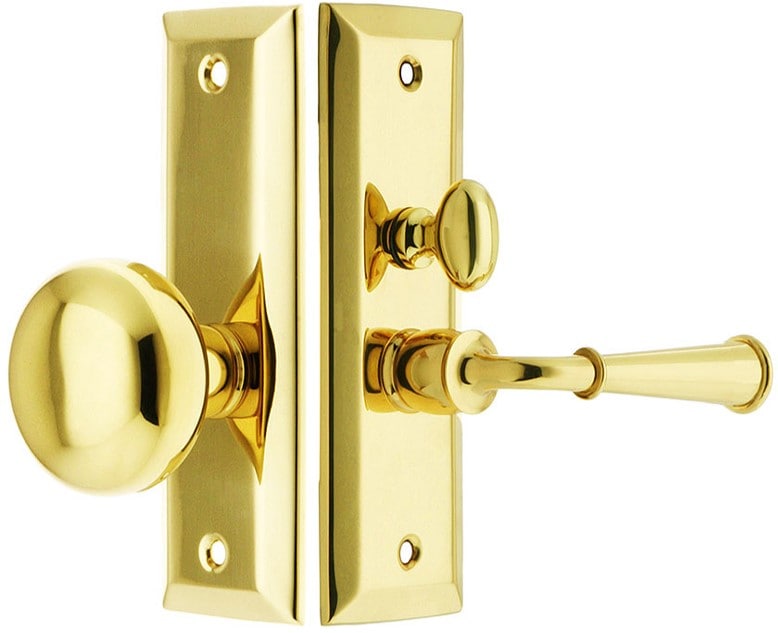 Swarthmore Screen Door Mortise Lock Set With 1 1/2