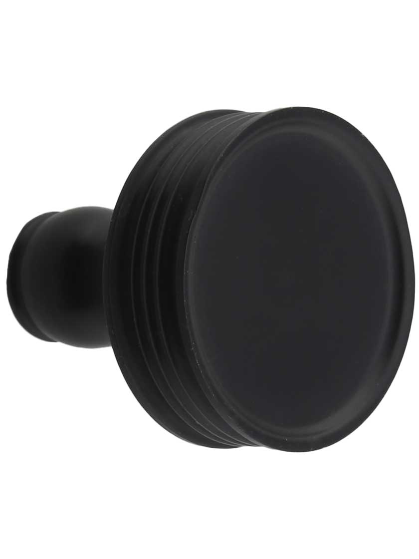 Ridged Cabinet Knob - 1 1/4