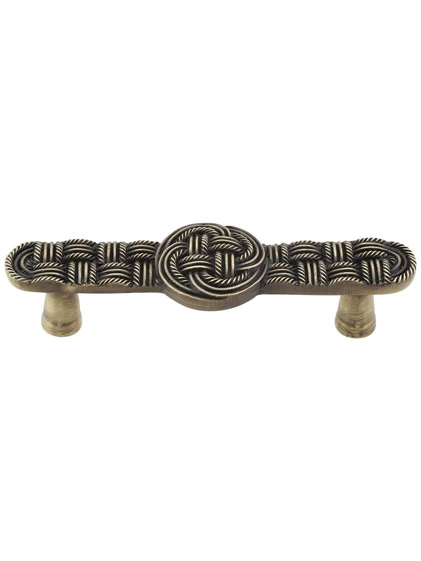 Classic Weave Cabinet Pull - 3