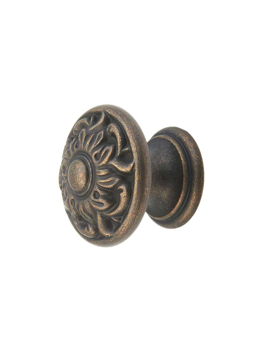 Corinthian Cabinet Knob - 1 3/8