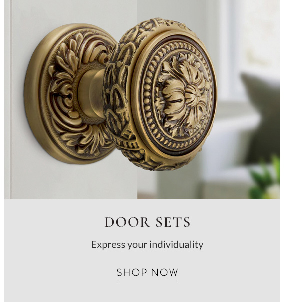 Turn your style around with new looks from the past - shop door sets
